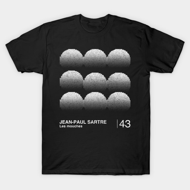Les Mouches / Minimalist Graphic Design Fan Artwork T-Shirt by saudade